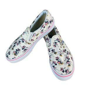 Vans x Disney Minnie Mouse Canvas Low Top Sneakers Youth 1.5